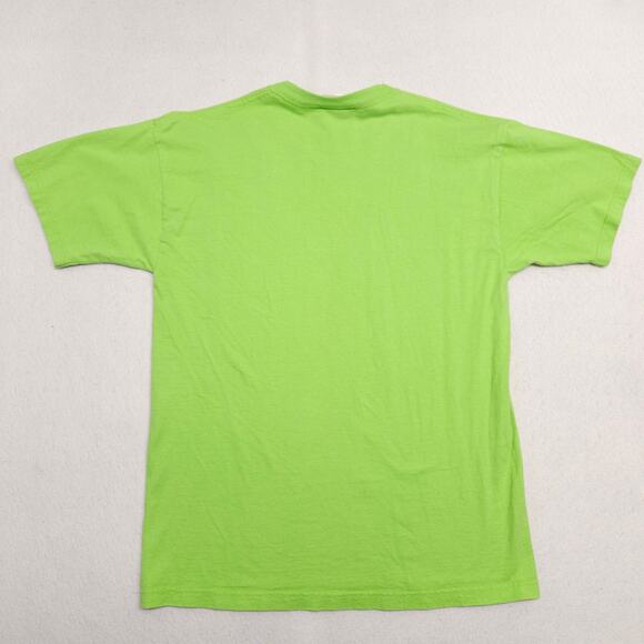 Disney World Casual Short Sleeve Graphic Crew Neck Shirt Mens Size Small S Green - Picture 9 of 9